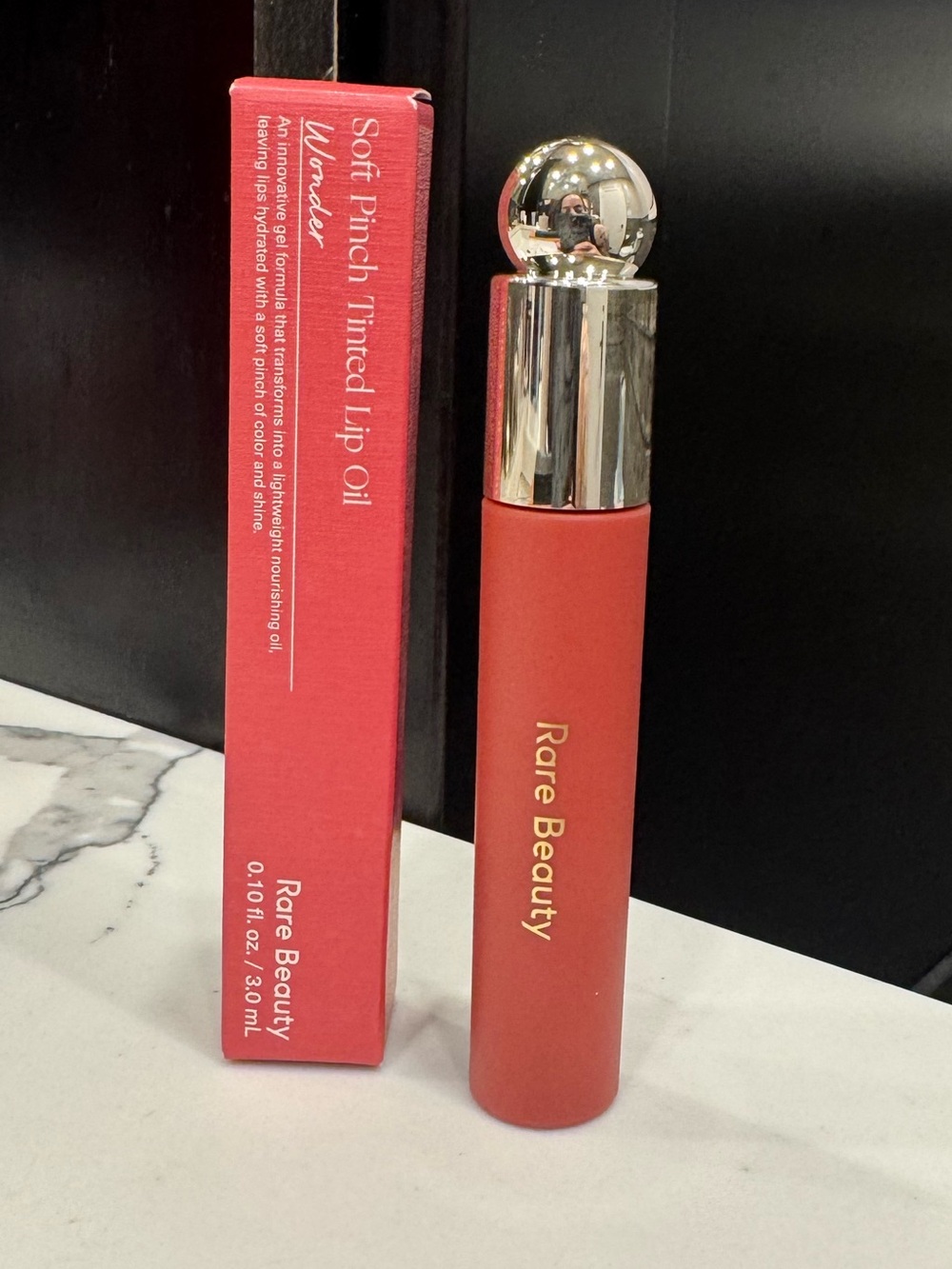 Rare Beauty Soft Pinch Tinted Lip Oil-Shade WONDER - Picture 2 of 4